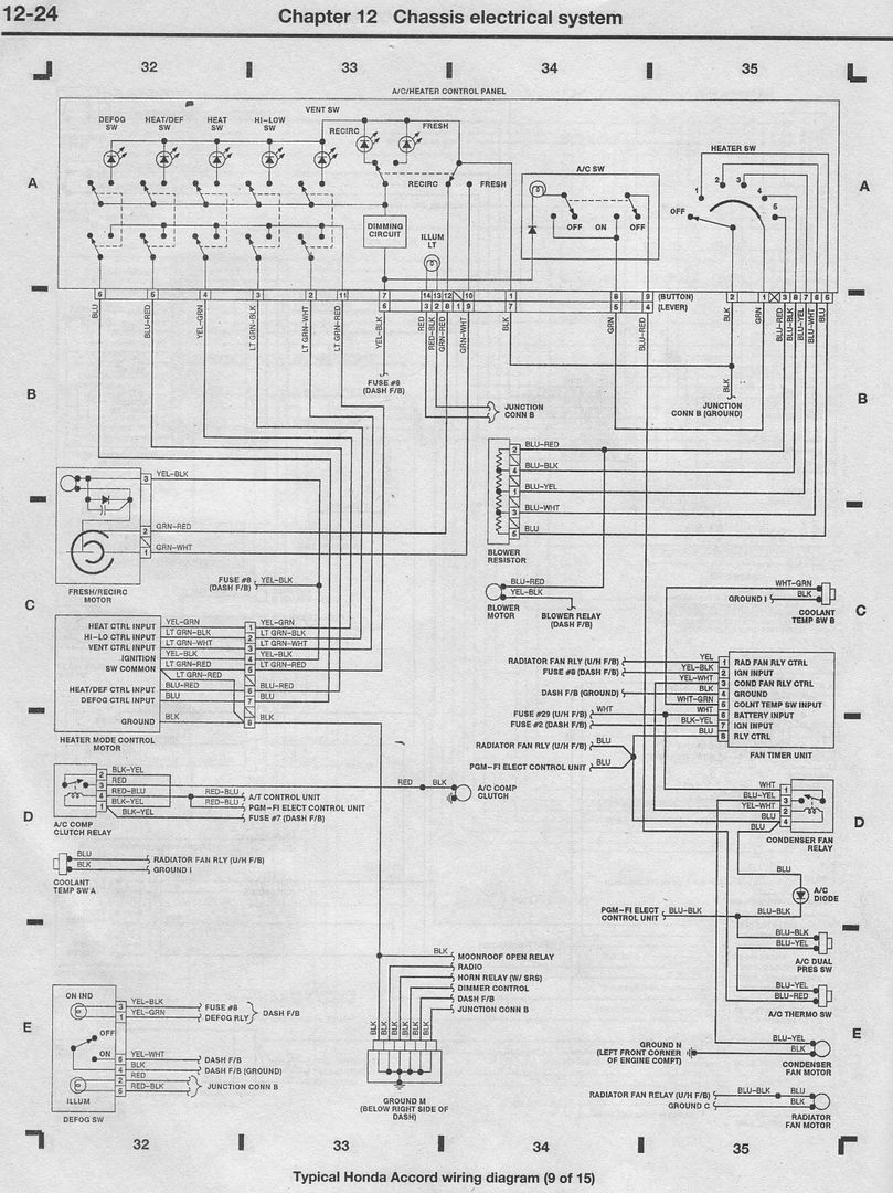 [INFO] Chassis Electrical System - Typical Wiring Diagrams Scans
